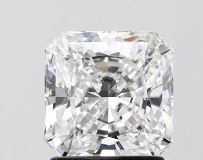 1.55ct Radiant D VVS2 Lab-Grown Diamond