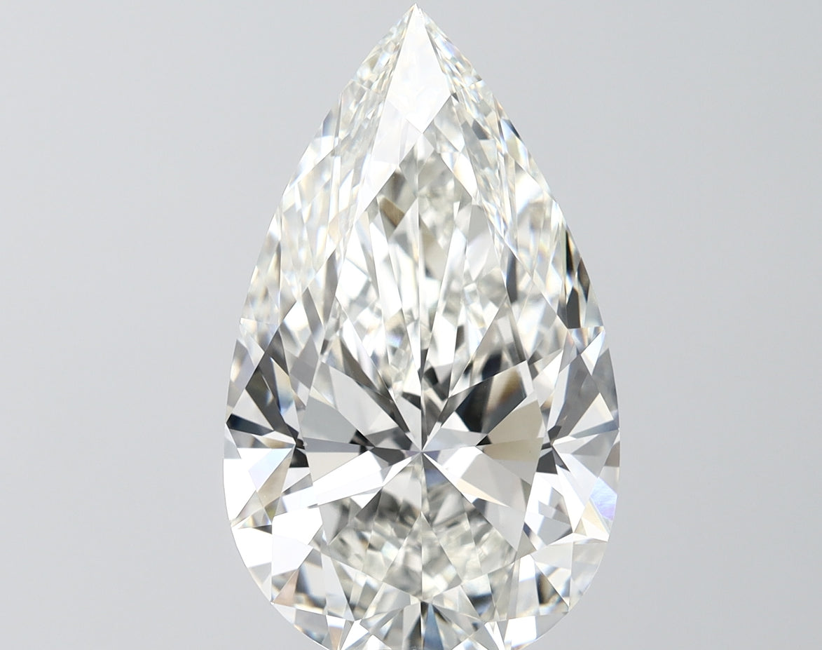 8.04ct Pear H VVS2 Lab-Grown Diamond