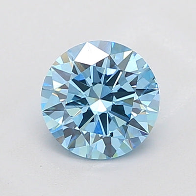 1.51ct Blue Round Lab-Grown Diamond IGI 797664128
