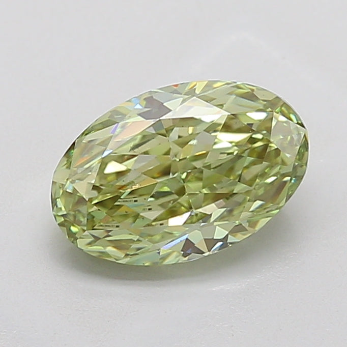 2.02ct Green Oval Lab-Grown Diamond IGI 795671927