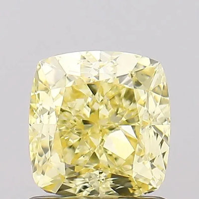 1.14ct Cushion Fancy Yellow VS1 Lab-Grown Diamond