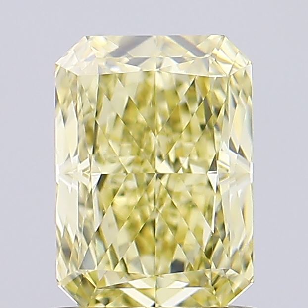 1.14ct Radiant Fancy Yellow VS1 Lab-Grown Diamond