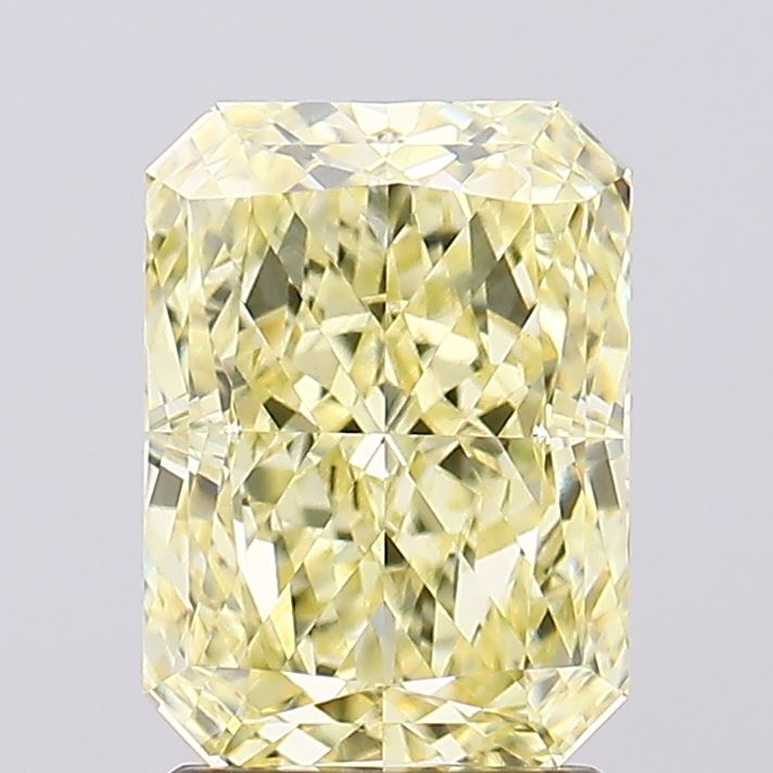 2.53ct Radiant Fancy Yellow VVS2 Lab-Grown Diamond