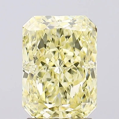 2.53ct Radiant Fancy Yellow VVS2 Lab-Grown Diamond
