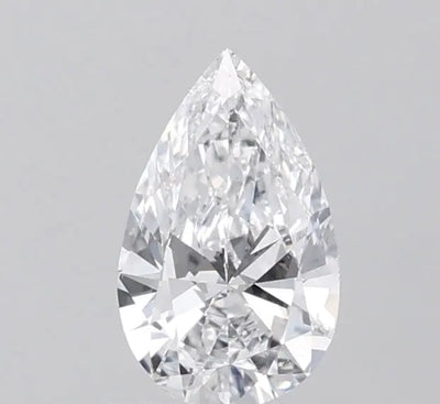 0.65ct Pear D VVS2 Lab-Grown Diamond
