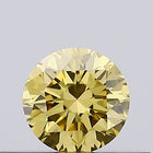 0.25ct Fancy Intense Yellow ROUND Lab-Grown Diamond | IGI Certified