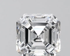 0.91ct Asscher D VS1 Lab-Grown Diamond