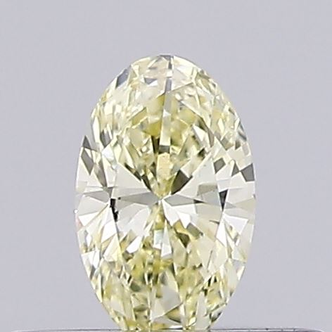 0.2ct Fancy Yellow Oval Lab-Grown Diamond | IGI Certified