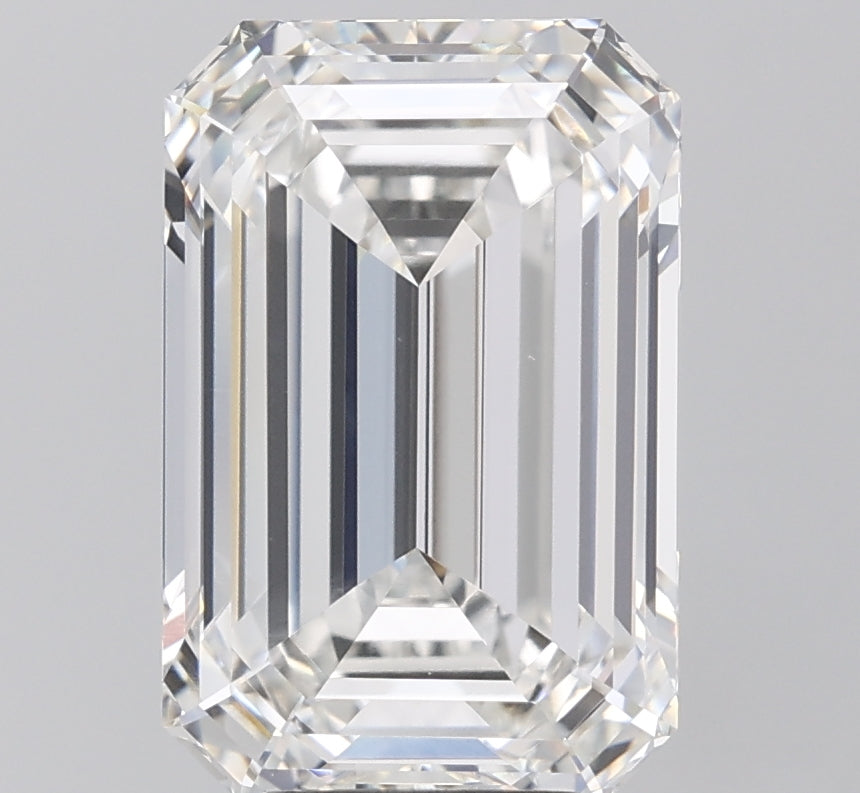5.54ct Emerald F VVS2 Lab-Grown Diamond