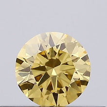 0.23ct Fancy Intense Yellow ROUND Lab-Grown Diamond | IGI Certified
