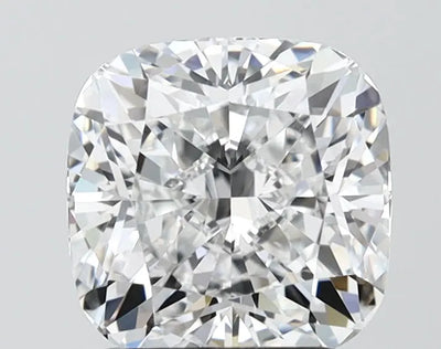 2.57ct Cushion D VVS1 Lab-Grown Diamond