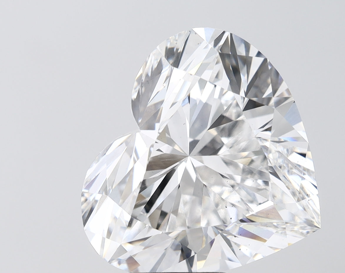 9.04ct Heart D VS2 Lab-Grown Diamond