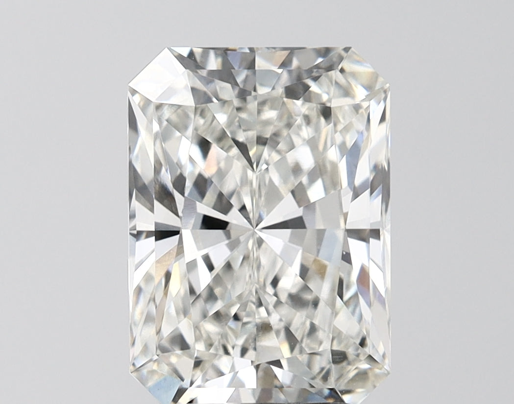3.77ct Radiant G VVS2 Lab-Grown Diamond