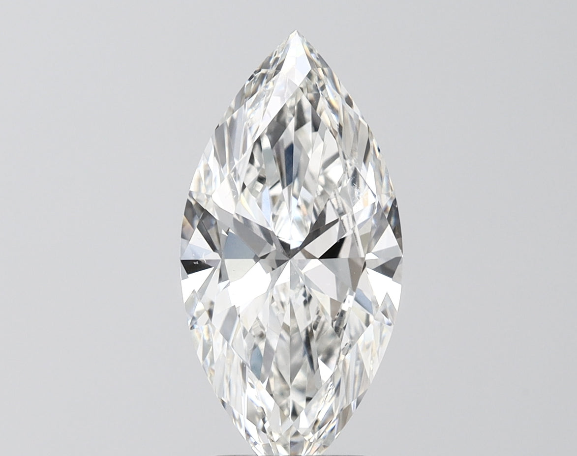 2.76ct Marquise F VVS2 Lab-Grown Diamond