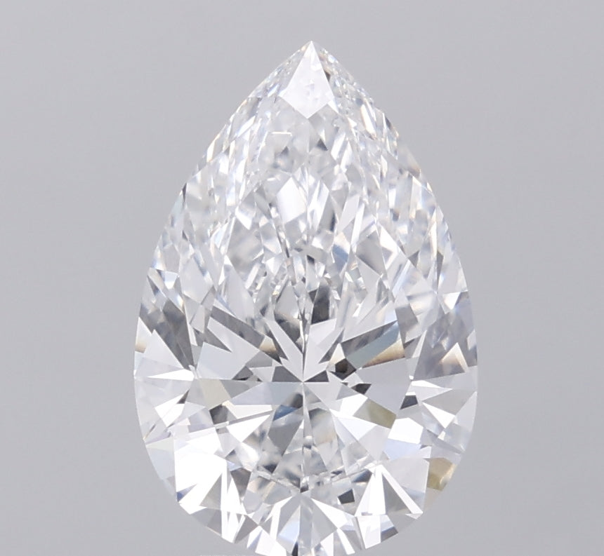 4.01ct Pear D VVS2 Lab-Grown Diamond