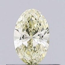 0.26ct Fancy Yellow Oval Lab-Grown Diamond | IGI Certified
