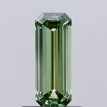0.61ct Fancy Vivid Green Emerald Lab-Grown Diamond | IGI Certified