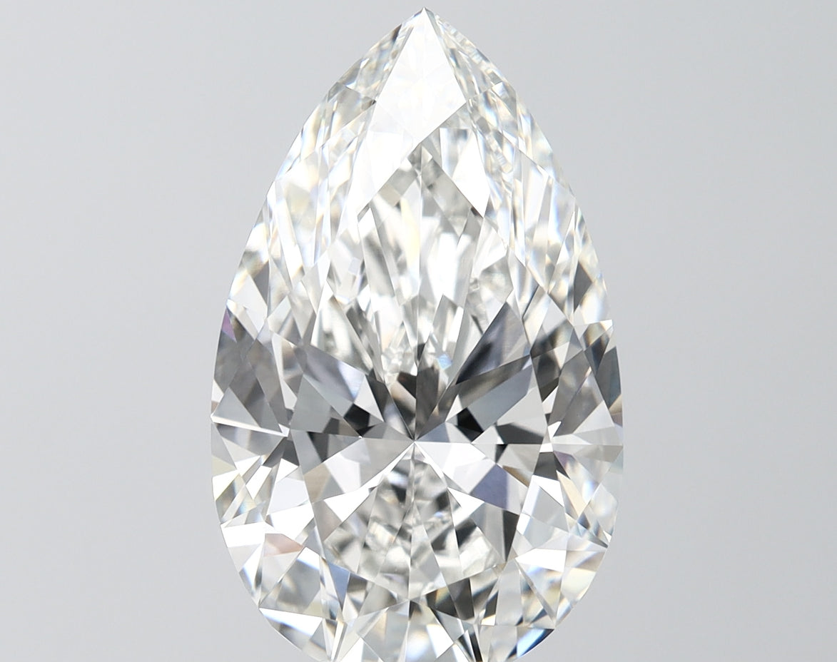 7.35ct Pear F VVS2 Lab-Grown Diamond