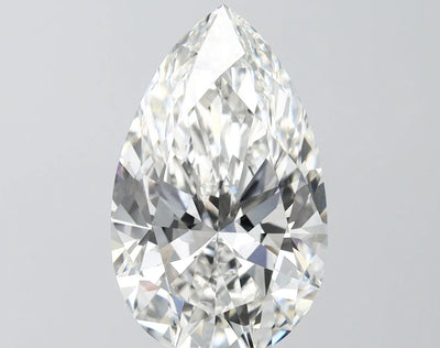 7.35ct Pear F VVS2 Lab-Grown Diamond