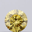 0.24ct Fancy Intense Yellow ROUND Lab-Grown Diamond | IGI Certified