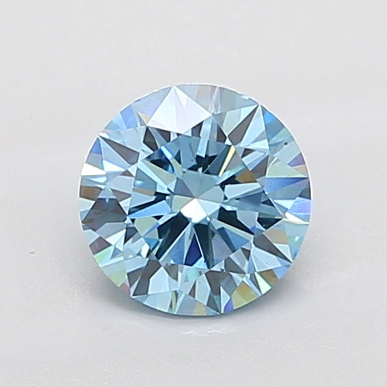 1.50ct Blue Round Lab-Grown Diamond IGI 797664133