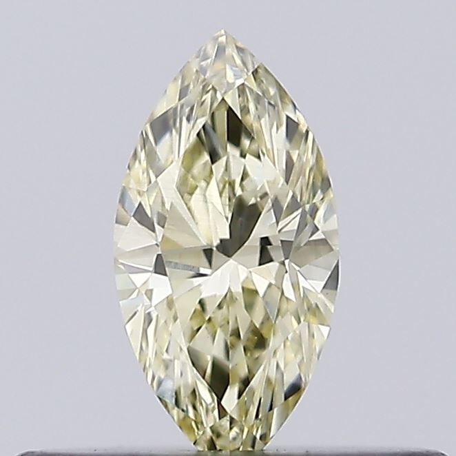 0.22ct Fancy Yellow Marquise Lab-Grown Diamond | IGI Certified