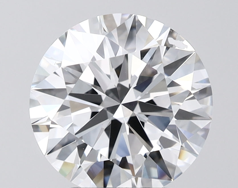 3.01ct Round F VVS2 Lab-Grown Diamond