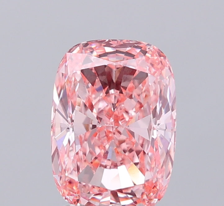 2.05ct Cushion Fv Pk VVS2 Lab-Grown Diamond