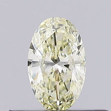 0.21ct Fancy Yellow Oval Lab-Grown Diamond | IGI Certified