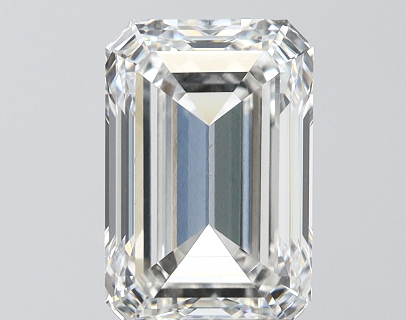 2.52ct Emerald F VVS2 Lab-Grown Diamond