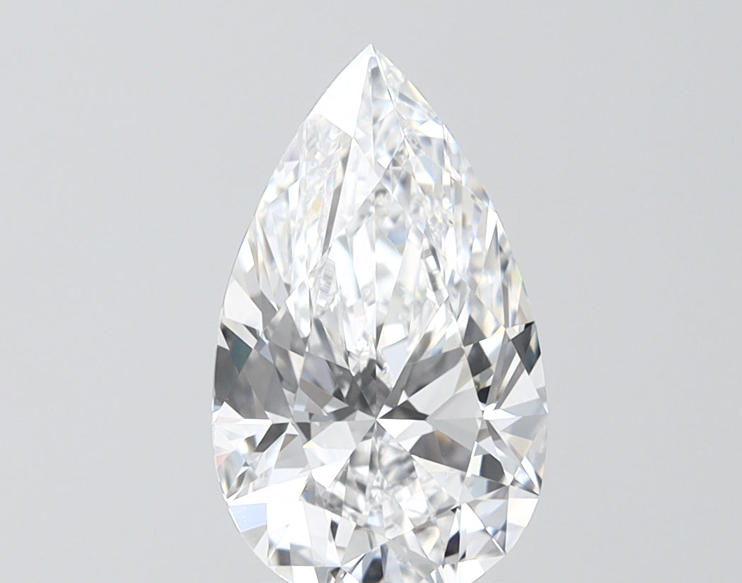 2.08ct Pear D VVS2 Lab-Grown Diamond