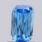 0.77ct Fancy Vivid Blue ASHOKA Lab-Grown Diamond | IGI Certified
