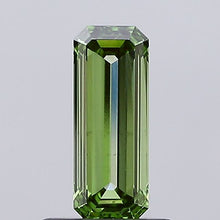 0.62ct Fancy Vivid Green Emerald Lab-Grown Diamond | IGI Certified