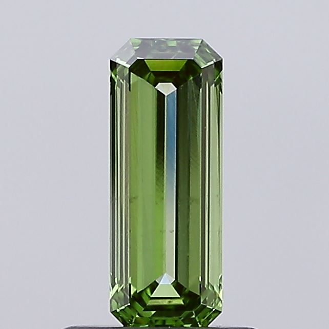 0.62ct Fancy Vivid Green Emerald Lab-Grown Diamond | IGI Certified