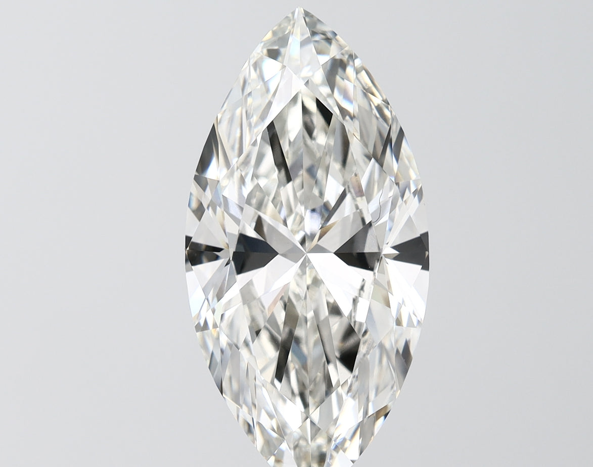 7.01ct Marquise H VVS2 Lab-Grown Diamond