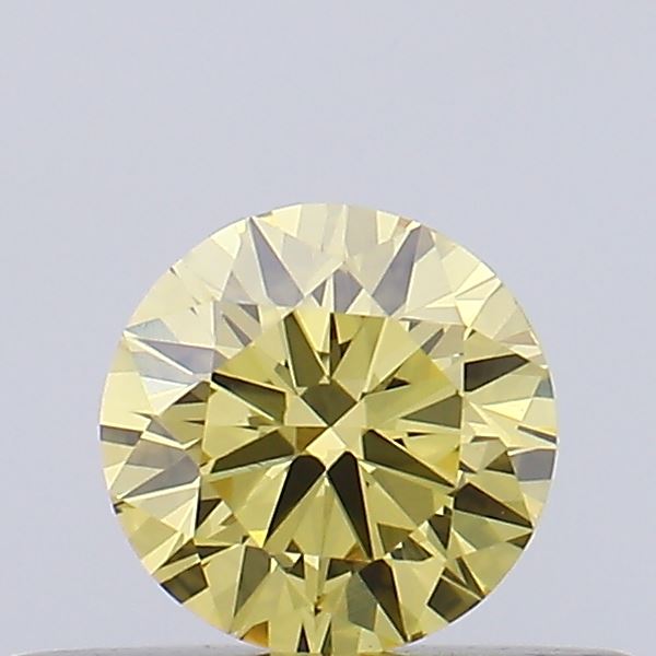 0.31ct Fancy Intense Yellow ROUND Lab-Grown Diamond | IGI Certified