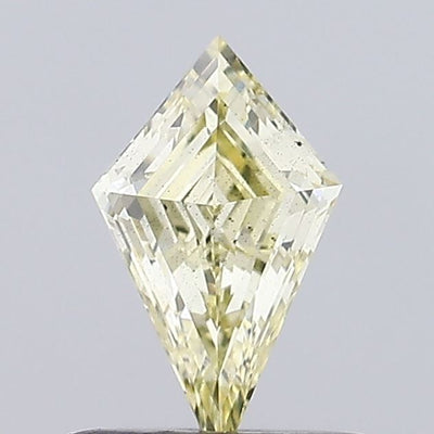 0.49ct Fancy Yellow KITE Lab-Grown Diamond | IGI Certified