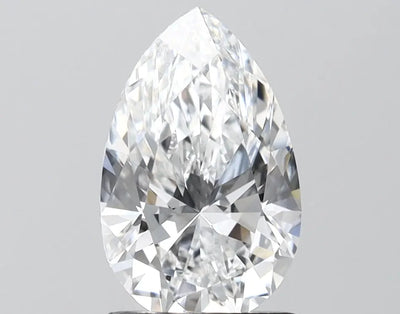 2.04ct Pear D VVS2 Lab-Grown Diamond
