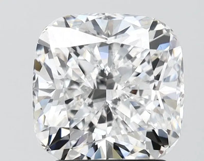 2.71ct Cushion D VVS2 Lab-Grown Diamond