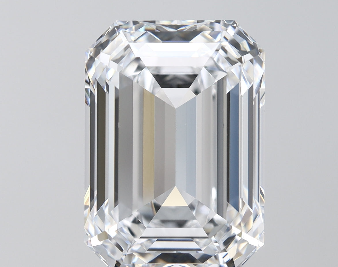 6.08ct Emerald E IF Lab-Grown Diamond