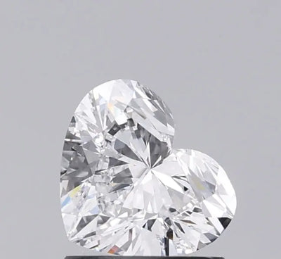 1.00ct Heart D VVS2 Lab-Grown Diamond