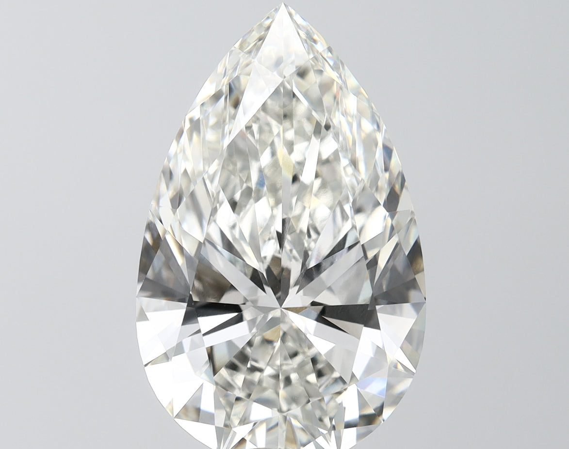 9.08ct Pear H VVS2 Lab-Grown Diamond