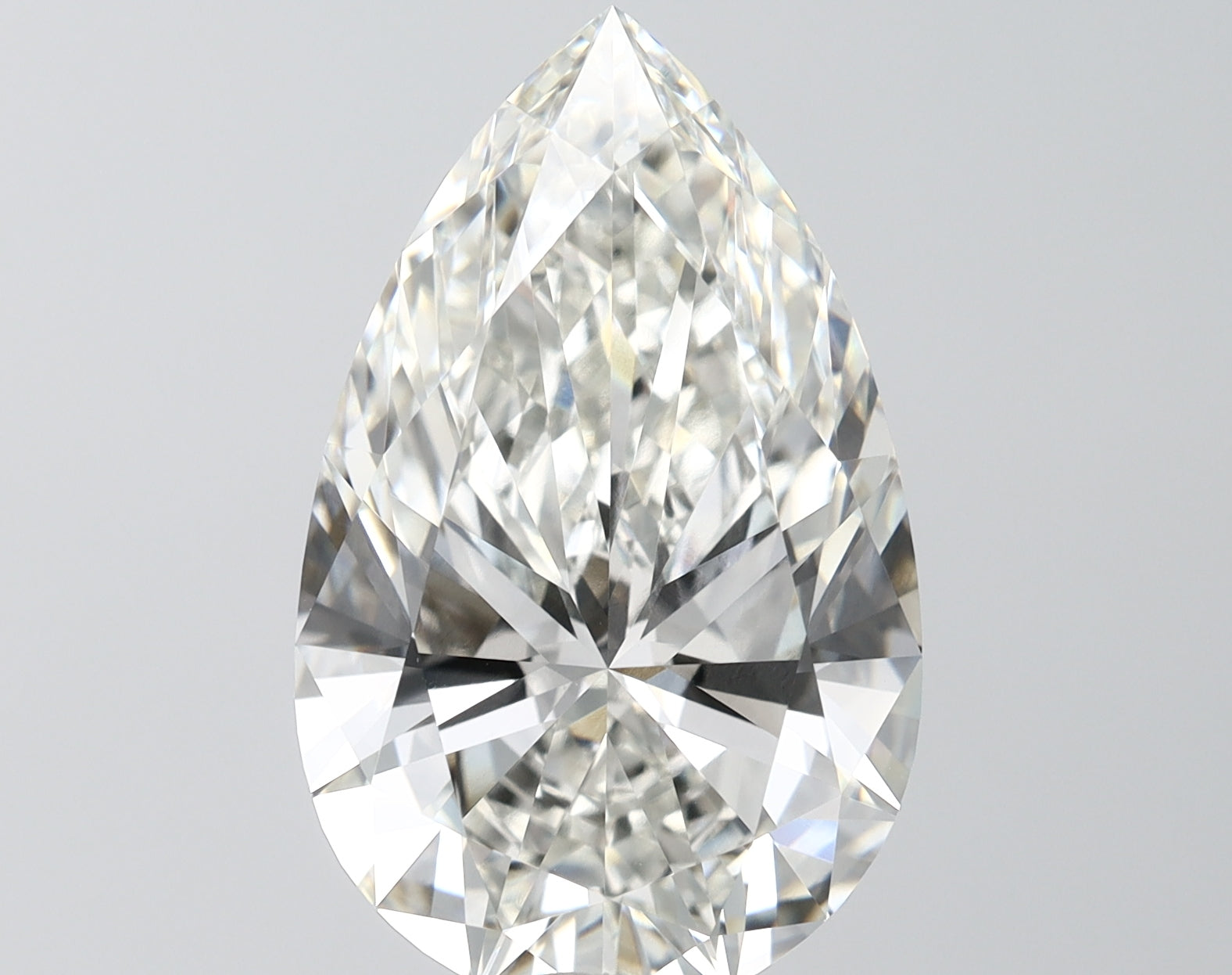 9.08ct Pear H VVS2 Lab-Grown Diamond