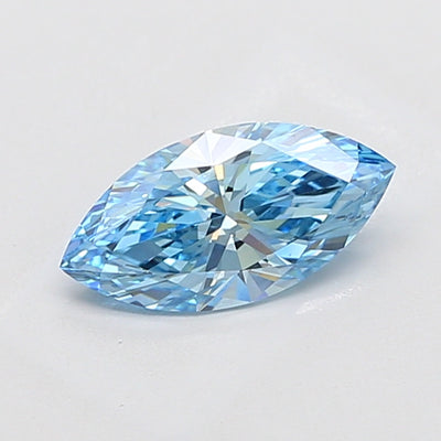 1.51ct Blue Marquise Lab-Grown Diamond IGI 797664129