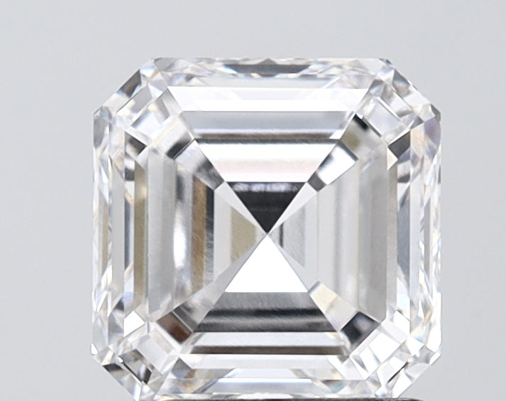 2.08ct Asscher F IF Lab-Grown Diamond