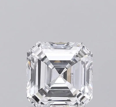 1.03ct Asscher D VVS2 Lab-Grown Diamond