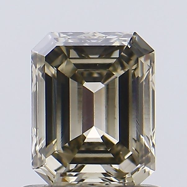0.79ct Fancy Vivid Yellow Emerald Lab-Grown Diamond | IGI Certified