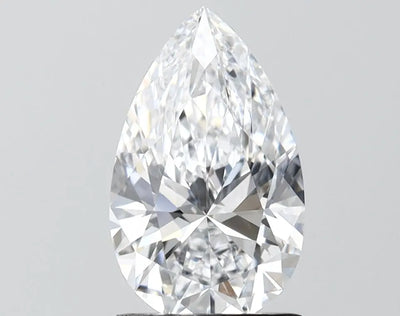 2.00ct Pear D VVS2 Lab-Grown Diamond