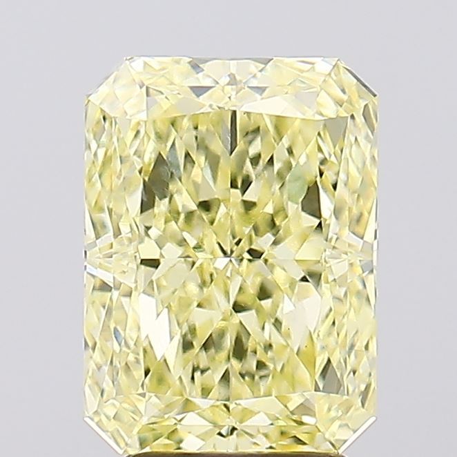 3.60ct Radiant Fancy Intense Yellow VS1 Lab-Grown Diamond