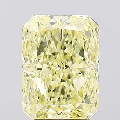3.60ct Radiant Fancy Intense Yellow VS1 Lab-Grown Diamond